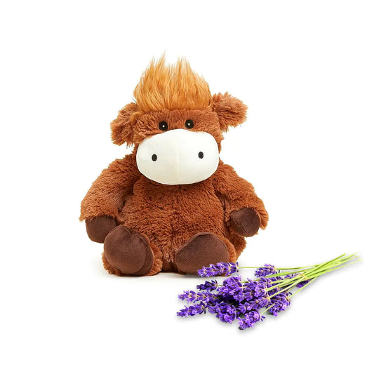 Warmies – Brown Cow Heat &amp; Cool Plush
